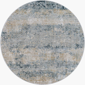 Livabliss Brunswick Machine Woven Area Rug High Low Texture Polypropylene Living Room Anchor Dusty Sage, Tau 5'3" x 5'3" BWK2304-53RD