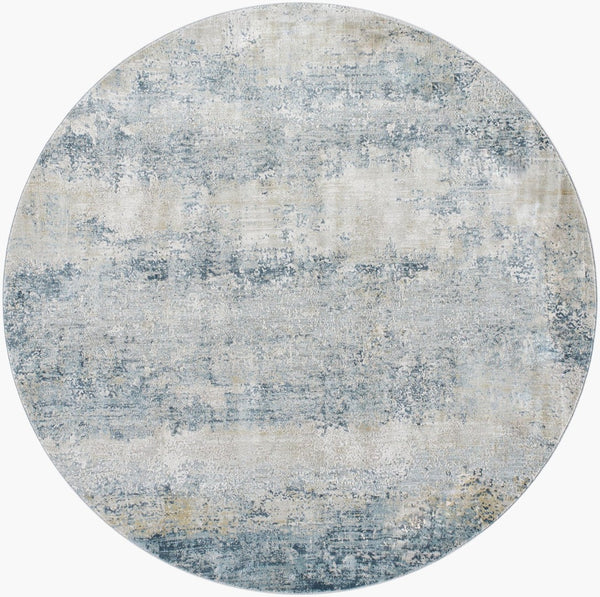 Livabliss Brunswick Machine Woven Area Rug High Low Texture Polypropylene Living Room Anchor Dusty Sage, Tau 6'7" x 6'7" BWK2304-67RD