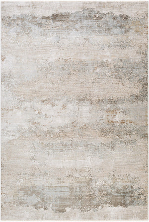 Livabliss Brunswick Geometric Mid-century Area Rug with Fringe Trim for Large Living Rooms Dusty Sage, Tau 6'7" x 9'6" BWK2305-6796