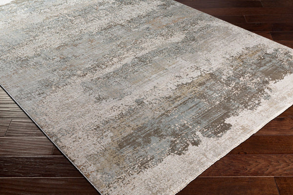 Livabliss Brunswick Geometric Mid-century Area Rug with Fringe Trim for Large Living Rooms Dusty Sage, Tau 2'7" x 7'3" BWK2305-2773