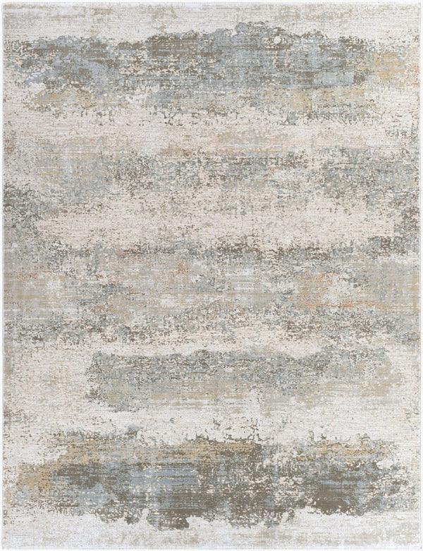 Livabliss Brunswick Geometric Mid-century Area Rug with Fringe Trim for Large Living Rooms Dusty Sage, Tau 7'10" x 10'2" BWK2305-710103