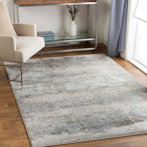 Livabliss Brunswick Geometric Mid-century Area Rug with Fringe Trim for Large Living Rooms Dusty Sage, Tau 9' x 12'2" BWK2305-9122