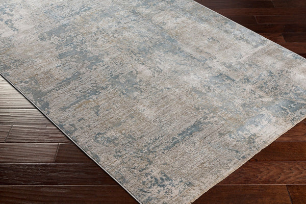 Livabliss Brunswick Geometric High Low Pile Area Rug Turkish Woven Polypropylene Living Room Floor Dusty Sage, Tau 7'10" x 7'10" BWK2307-710RD