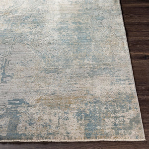 Livabliss Brunswick Geometric High Low Pile Area Rug Turkish Woven Polypropylene Living Room Floor Dusty Sage, Tau 7'10" x 7'10" BWK2307-710RD