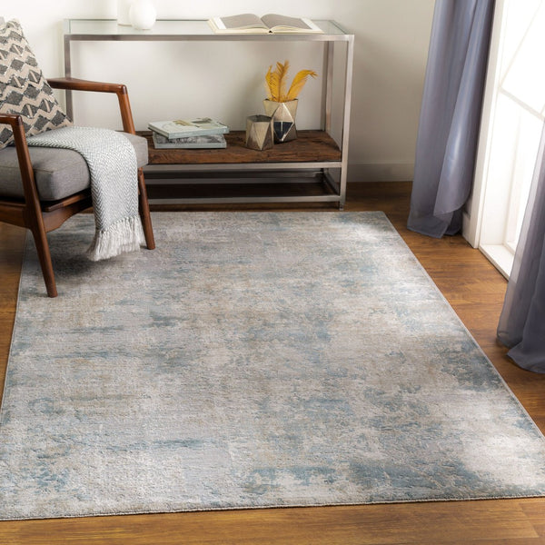 Livabliss Brunswick Geometric High Low Pile Area Rug Turkish Woven Polypropylene Living Room Floor Dusty Sage, Tau 7'10" x 7'10" BWK2307-710RD