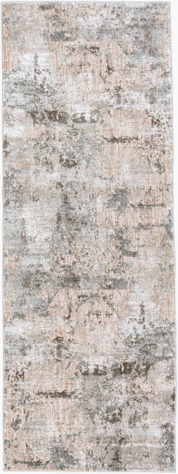 Livabliss Brunswick Geometric Machine Woven Area Rug with High Low Pile for Living Rooms Dusty Sage, Tau 2'7" x 7'3" BWK2308-2773