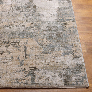 Livabliss Brunswick Geometric Machine Woven Area Rug with High Low Pile for Living Rooms Dusty Sage, Tau 7'10" x 7'10" BWK2308-710RD