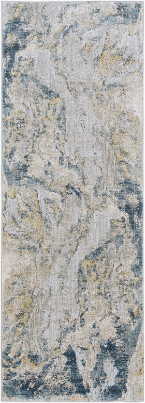 Livabliss Brunswick Geometric Machine Woven Area Rug with Fringe for Large Living Spaces Dusty Sage, Tau 2'7" x 10' BWK2309-2710