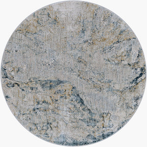 Livabliss Brunswick Geometric Machine Woven Area Rug with Fringe for Large Living Spaces Dusty Sage, Tau 7'10" x 7'10" BWK2309-710RD