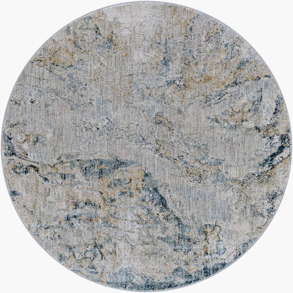Livabliss Brunswick Geometric Machine Woven Area Rug with Fringe for Large Living Spaces Dusty Sage, Tau 7'10" x 7'10" BWK2309-710RD