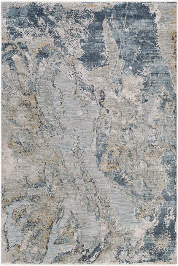 Livabliss Brunswick Geometric Machine Woven Area Rug with Fringe for Large Living Spaces Dusty Sage, Tau 6'7" x 9'6" BWK2309-6796