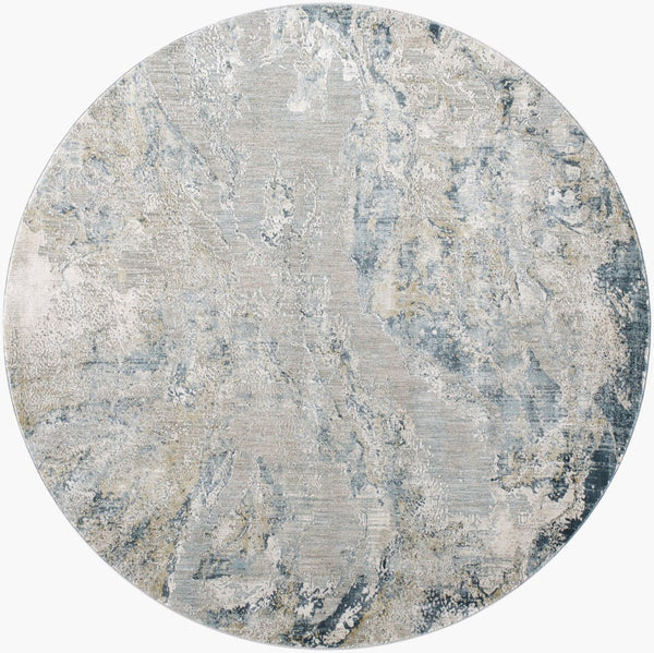 Livabliss Brunswick Geometric Machine Woven Area Rug with Fringe for Large Living Spaces Dusty Sage, Tau 6'7" x 6'7" BWK2309-67RD
