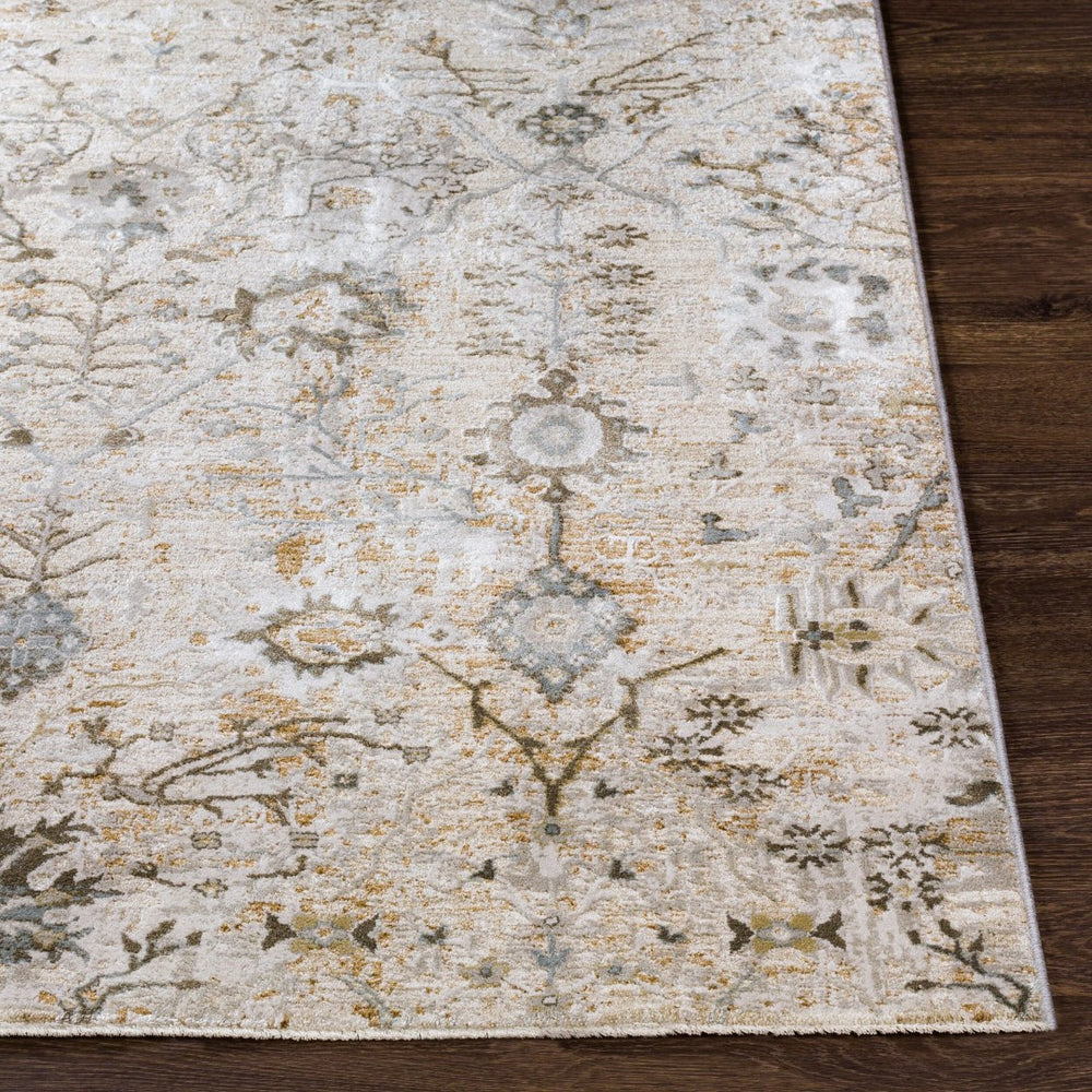 Livabliss Brunswick Traditional Fringe Area Rug Polypropylene Woven for Living and Dining Rooms Taupe, Light Be 7'10" x 10'2" BWK2311-710103