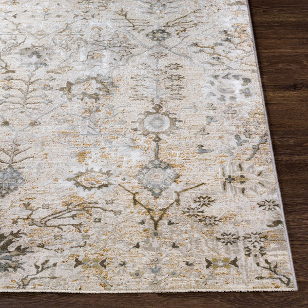 Livabliss Brunswick Traditional Fringe Area Rug Polypropylene Woven for Living and Dining Rooms Taupe, Light Be 9' x 12'2" BWK2311-9122