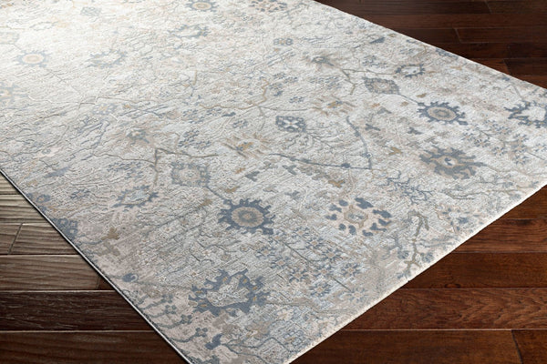Livabliss Brunswick Traditional Fringe Area Rug Plush Polypropylene Blend for Large Living Rooms Dusty Sage, Lig 10' x 13'11" BWK2315-1014
