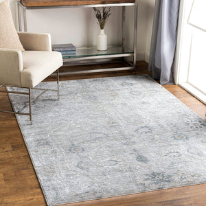 Livabliss Brunswick Traditional Fringe Area Rug Plush Polypropylene Blend for Large Living Rooms Dusty Sage, Lig 10' x 13'11" BWK2315-1014