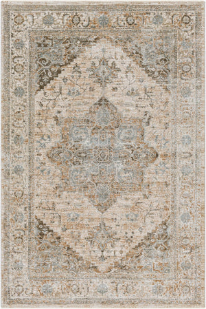 Livabliss Brunswick Traditional Fringe Area Rug Polypropylene Blend for Large Living Spaces Light Beige, Ta 10' x 13'11" BWK2320-1014