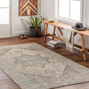 Livabliss Brunswick Traditional Fringe Area Rug Polypropylene Blend for Large Living Spaces Light Beige, Ta 10' x 13'11" BWK2320-1014