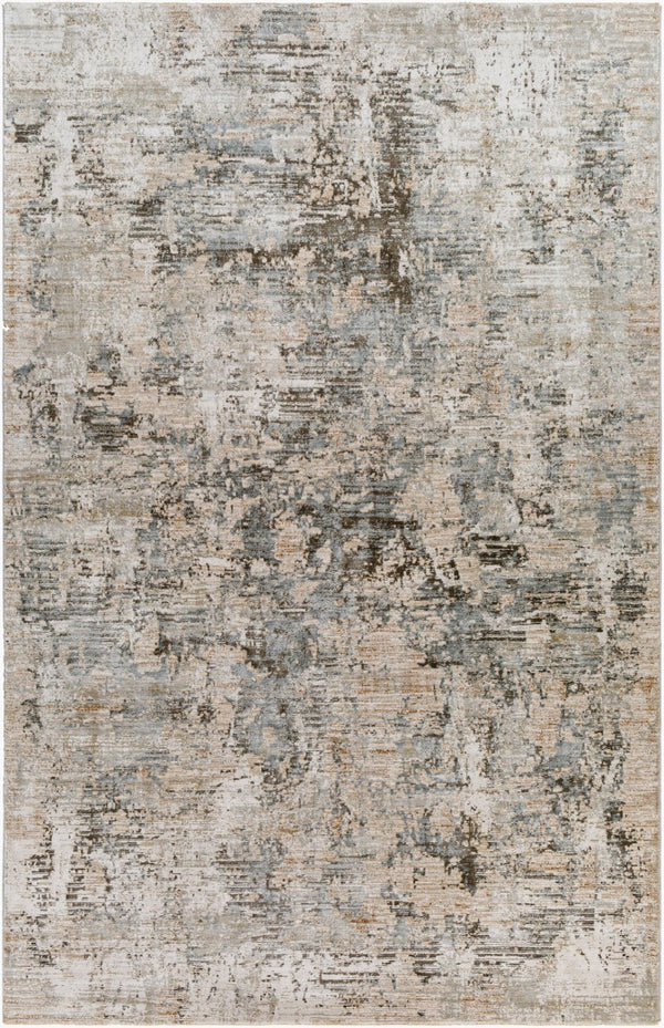Livabliss Brunswick High Low Pile Area Rug Woven Polypropylene Blend for Large Living Rooms Dusty Sage, Cha 6'7" x 9'6" BWK2321-6796