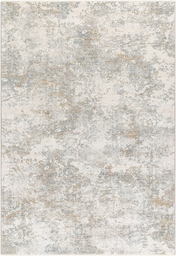 Livabliss Brunswick Geometric Area Rug Machine Woven Polypropylene Blend for Large Living Rooms Cream, Blue 10' x 13'11" BWK2322-1014