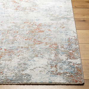 Brunswick BWK-2323 9' x 12'2" Machine Woven Rug BWK2323-9122  Cream, Taupe, Blue, Dusty Coral, Olive, Tan Surya
