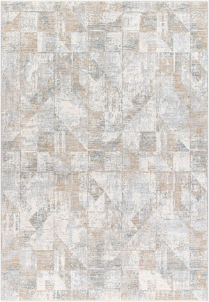 Livabliss Brunswick Machine Woven Polypropylene Area Rug with Fringe for Large Living Spaces Cream, Light Sl 9' x 12'2" BWK2324-9122