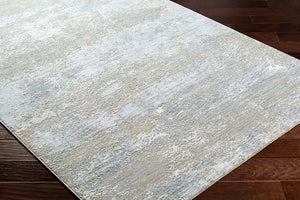 Livabliss Brunswick Machine Woven Area Rug Minimalist Pattern with Fringe for Living Rooms Cream, Light Sl 2'7" x 7'3" BWK2325-2773