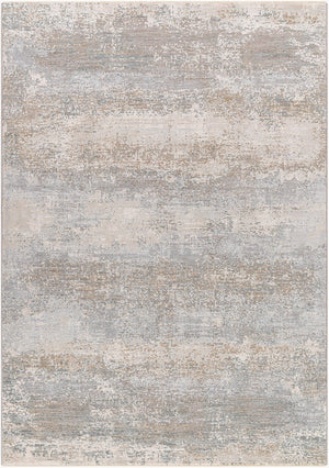 Livabliss Brunswick Geometric Machine Woven Area Rug with Fringe for Living or Dining Rooms Cream, Tan 9' x 12'2" BWK2326-9122