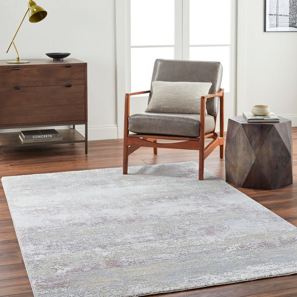 Livabliss Brunswick Geometric Fringe Area Rug Soft Polypropylene Blend for Living Dining Rooms Blue, Cream 10' x 13'11" BWK2328-1014