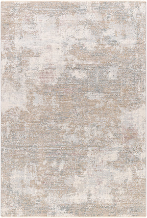 Brunswick BWK-2333 9' x 12'2" Machine Woven Rug BWK2333-9122  Cream, Tan, Blue, Taupe, Dusty Pink, Seafoam Surya