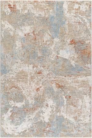 Livabliss Brunswick Geometric Area Rug with Fringe Border for Living Room or Dining Space Taupe, Gray 6'7" x 9'6" BWK2335-6796