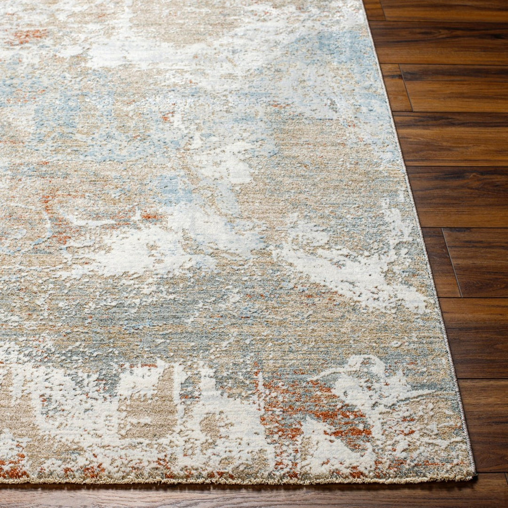 Livabliss Brunswick Geometric Area Rug with Fringe Border for Living Room or Dining Space Taupe, Gray 6'7" x 9'6" BWK2335-6796