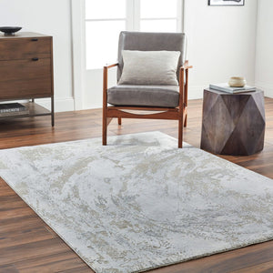 Livabliss Brunswick Machine Woven Area Rug Neutral Polypropylene Blend for Large Living Rooms Cream, Taupe 2'7" x 10' BWK2336-2710