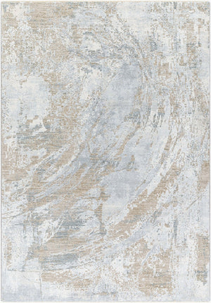 Livabliss Brunswick Machine Woven Area Rug Neutral Polypropylene Blend for Large Living Rooms Cream, Taupe 7'10" x 10'2" BWK2336-710103
