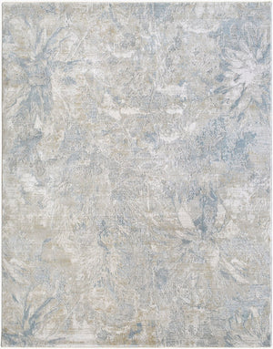 Livabliss Brunswick Machine Woven Area Rug with Fringe Blended Fiber for Large Living Spaces Light Gray, Cre 2'7" x 3'11" BWK2341-274