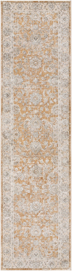 Livabliss Brunswick Bwk-2343 Large Area Rug Turkey Woven Polypropylene Fringe Living Room Light Brown, Cr 2'7" x 7'3" BWK2343-2773
