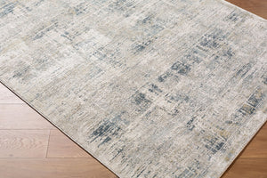 Livabliss Brunswick Machine Woven Polypropylene Area Rug with Fringe for Living Dining Rooms Cream, Light Gr 10' x 13'11" BWK2347-1014