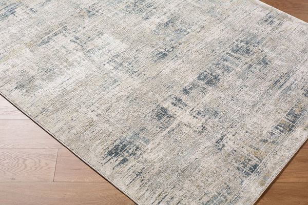 Livabliss Brunswick Machine Woven Polypropylene Area Rug with Fringe for Living Dining Rooms Cream, Light Gr 10' x 13'11" BWK2347-1014