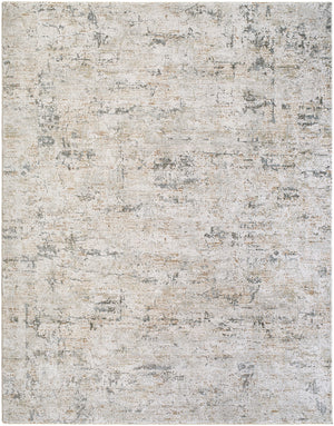 Brunswick BWK-2350 9' x 12'2" Machine Woven Rug BWK2350-9122  Cream, Light Gray, Medium Brown, Light Brown, Charcoal, Mustard Surya