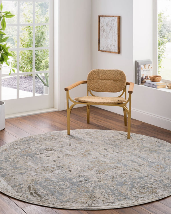 Livabliss Brunswick Machine Woven Area Rug Polypropylene Blend Fringe Detail Living Room Light Gray, Med 12' x 15' BWK2351-1215