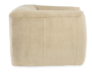 Hooker Furniture Stroud Chunky Lounge Chair In Cashmere Fawn Upholstery — Plush, Supportive Tight Seat & Modern Style SS408-01-470