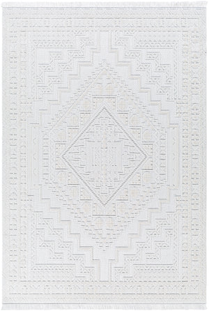 Broadway BWY-2300 9'2" x 12' Machine Woven Rug BWY2300-9212  White Surya