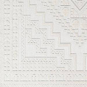 Broadway BWY-2300 9'2" x 12' Machine Woven Rug BWY2300-9212  White Surya