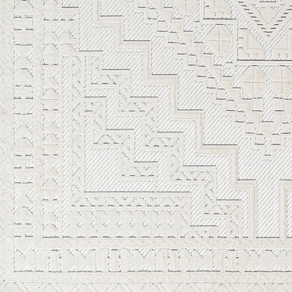 Broadway BWY-2300 9'2" x 12' Machine Woven Rug BWY2300-9212  White Surya