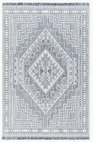 Livabliss Broadway Global Inspired Fringe Area Rug Soft Polyester Medium Pile Living Room BWY2301-9212
