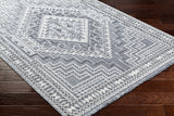 Broadway BWY-2301 9'2" x 12' Machine Woven Rug BWY2301-9212  White, Denim, Ink Blue Surya