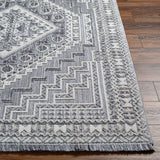 Broadway BWY-2301 9'2" x 12' Machine Woven Rug BWY2301-9212  White, Denim, Ink Blue Surya