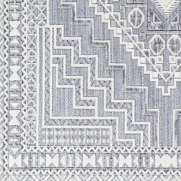 Livabliss Broadway Global Inspired Fringe Area Rug Soft Polyester Medium Pile Living Room BWY2301-9212