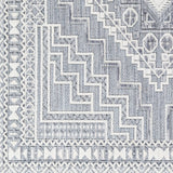 Broadway BWY-2301 9'2" x 12' Machine Woven Rug BWY2301-9212  White, Denim, Ink Blue Surya