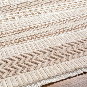 Broadway BWY-2302 9'2" x 12' Machine Woven Rug BWY2302-9212  Tan, Brown Surya